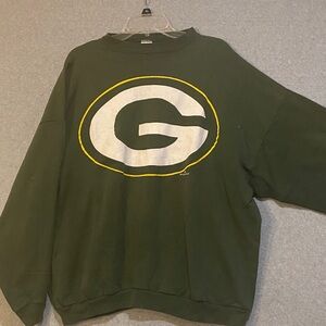 Vintage Greenbay Packers sweatshirt.